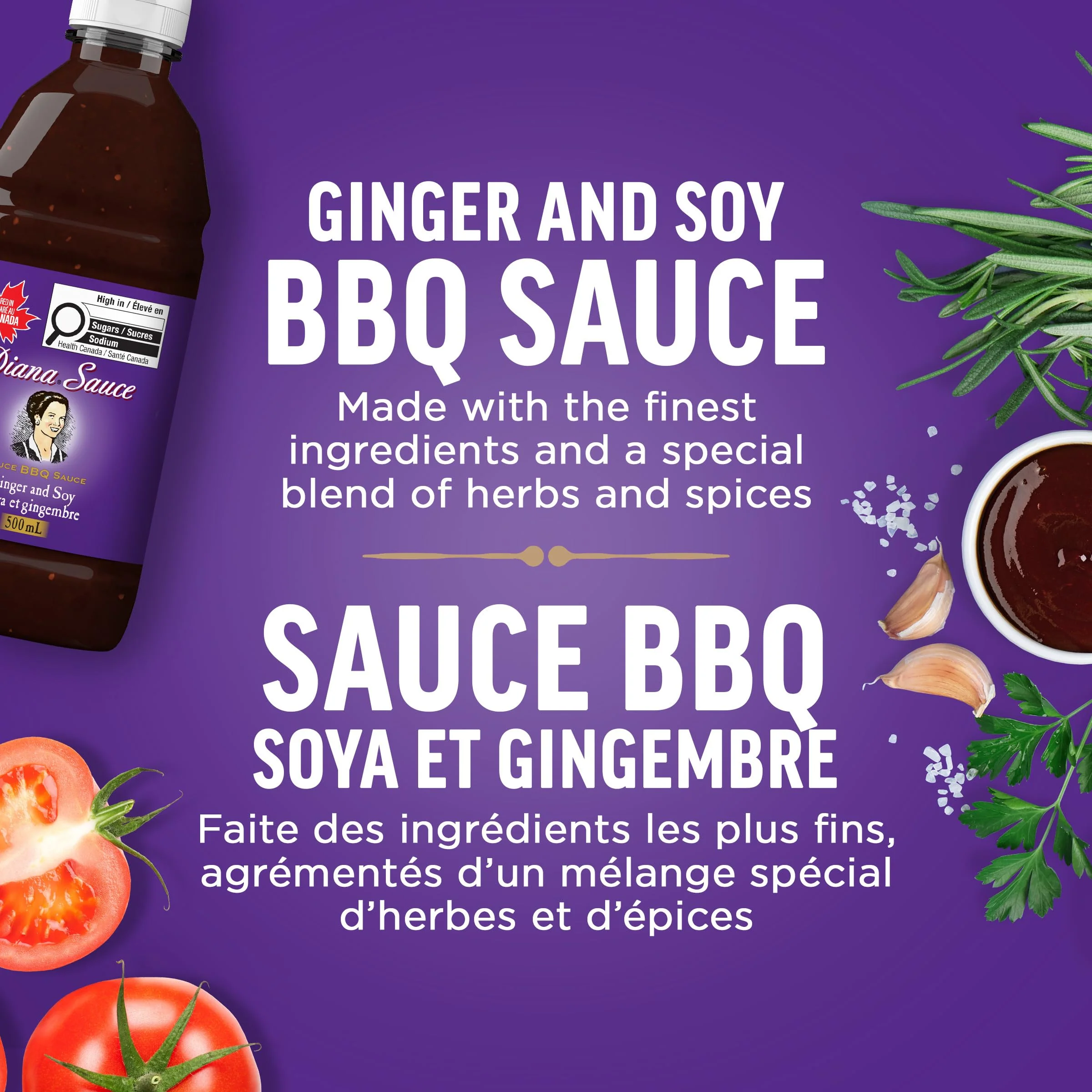 Diana Ginger and Soy BBQ Sauce – 2 x 500 mL - Canadian Distribution - Ships Free Within Canada on Orders Above CAD $199 - Image 6