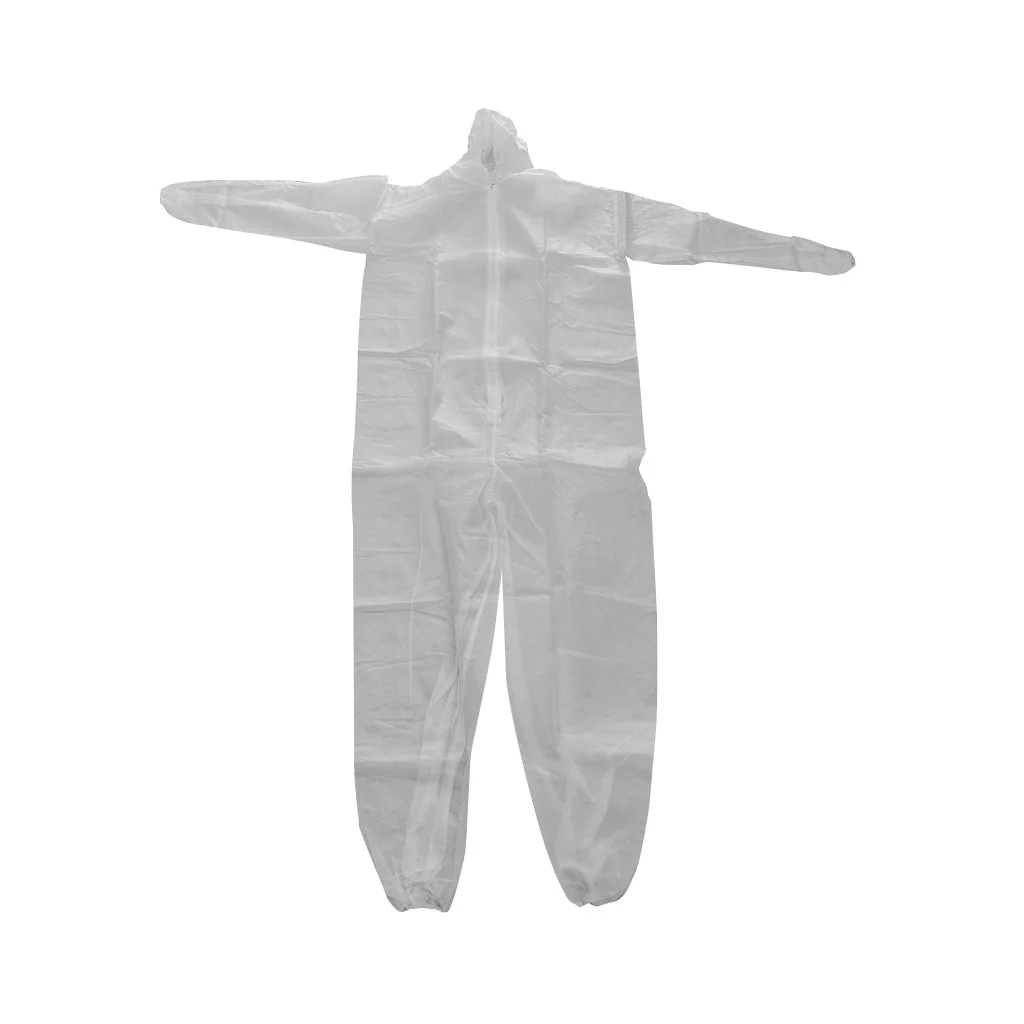 Disposable Coverall With Hood - Sold By The Case - Image 3