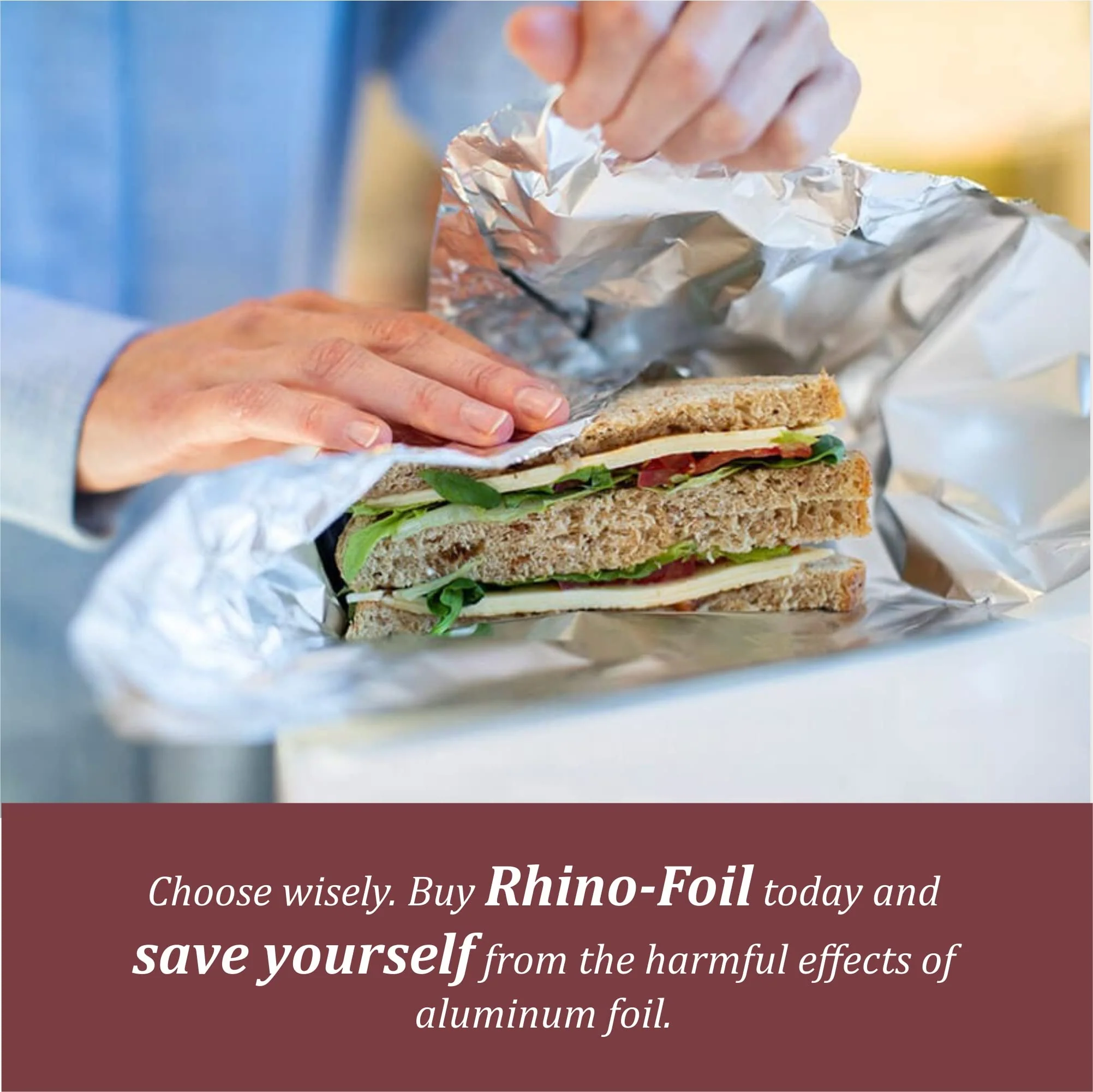 Rhino-Foil - 12" Aluminium Foil Roll - 200M - Image 5