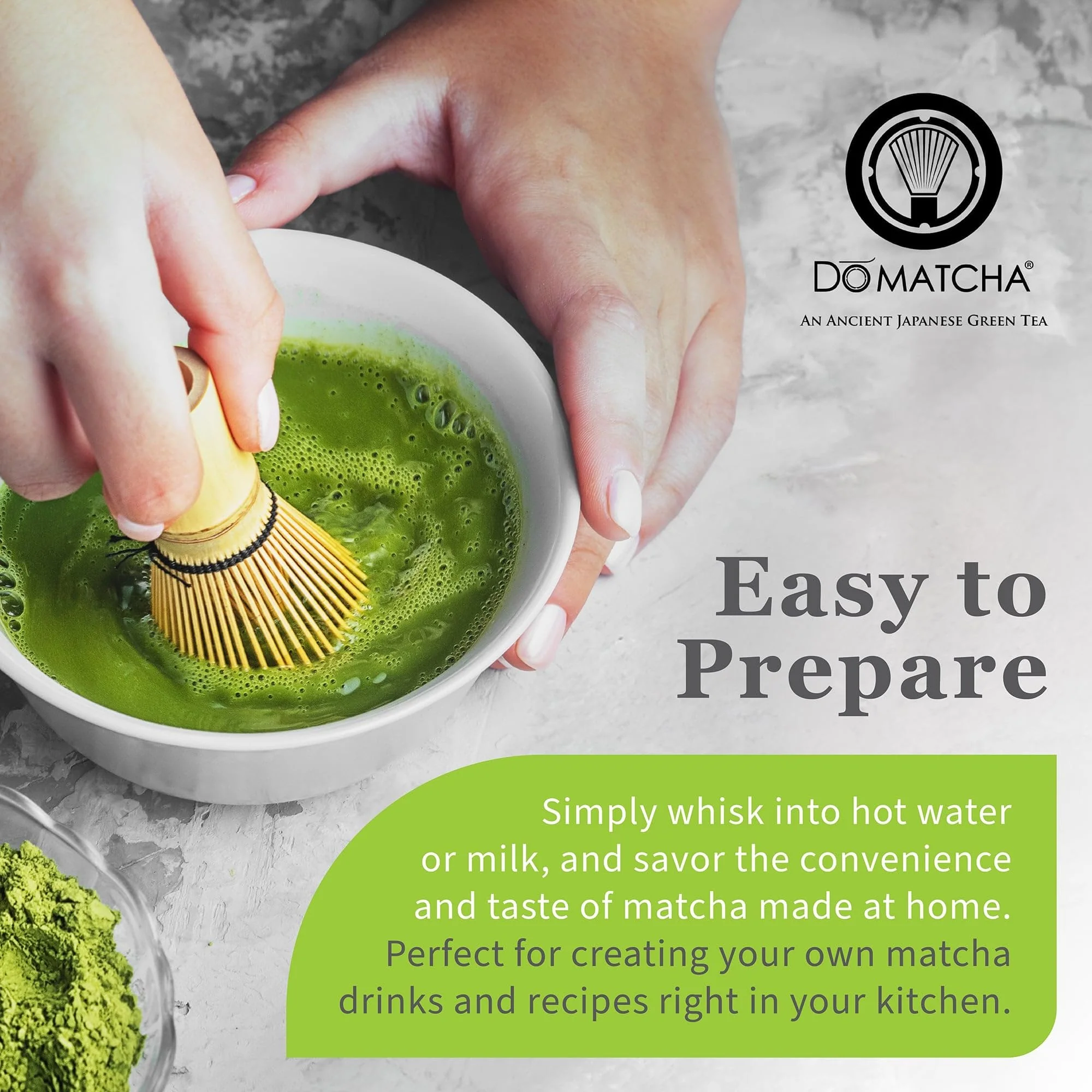 DoMatcha โ Matcha Powder โ Organic Summer Harvest โ 80g Tin - Canadian Distribution - Ships Free Within Canada on Orders Above CAD $199 - Image 6