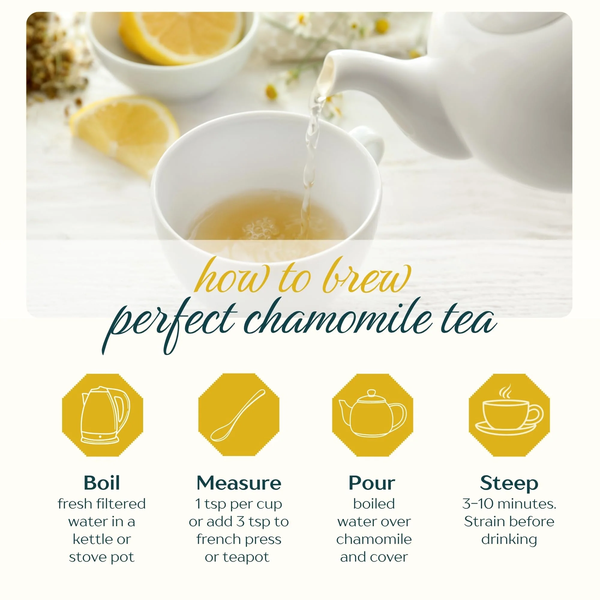 Dragonfly Herbs – Chamomile Tea – Organic Whole Flowers – 250g - Canadian Distribution - Ships Free Within Canada on Orders Above CAD $199 - Image 4