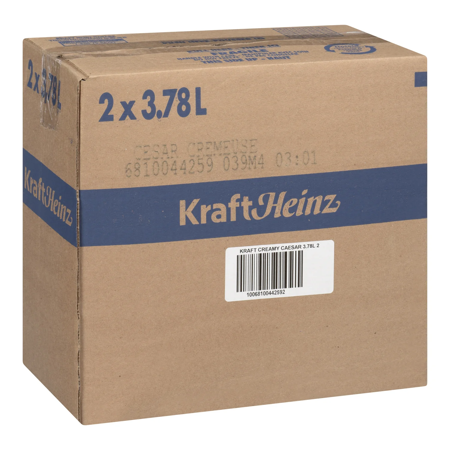 Dressing Caesar Creamy - 2 x 3.78 L - Kraft - Restaurant and Foodservice Ingredients - Canadian Distribution - Ships Free Within Canada on Orders Above CAD $199 - Image 2
