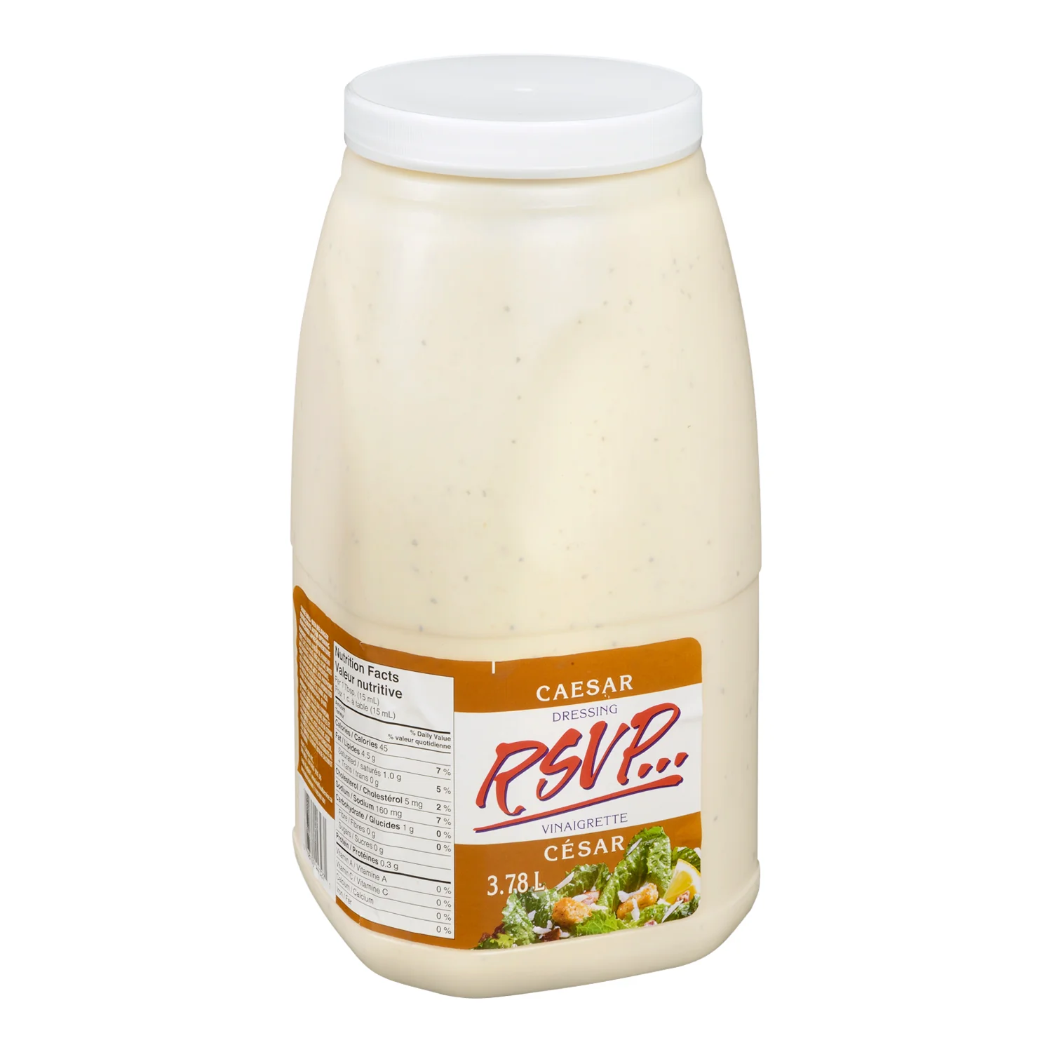 Dressing Caesar RSVP - 2 x 3.78 L - Kraft - Restaurant and Foodservice Ingredients - Canadian Distribution - Ships Free Within Canada on Orders Above CAD $199