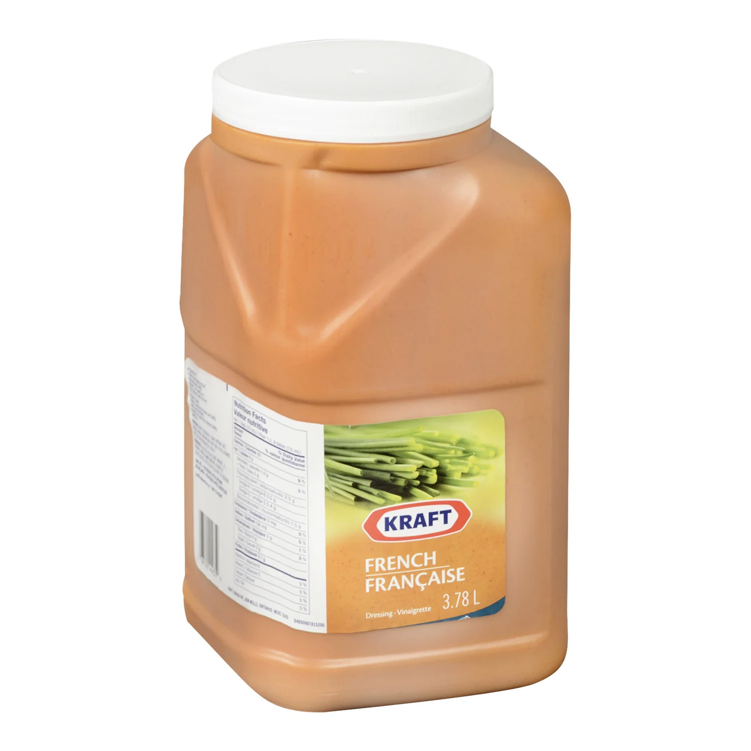 Dressing French - 2 x 3.78 L - Kraft - Restaurant and Foodservice Ingredients - Canadian Distribution - Ships Free Within Canada on Orders Above CAD $199