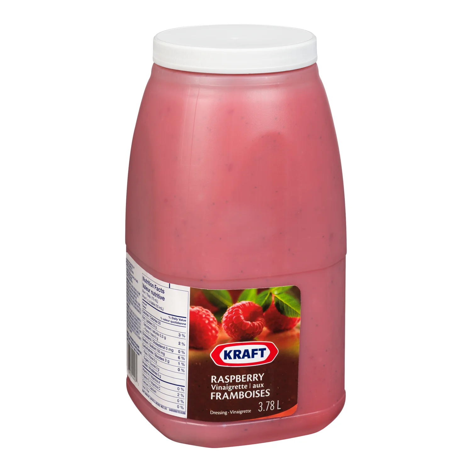 Dressing Raspberry Summerfield - 2 x 3.78 L - Kraft - Restaurant and Foodservice Ingredients - Canadian Distribution - Ships Free Within Canada on Orders Above CAD $199