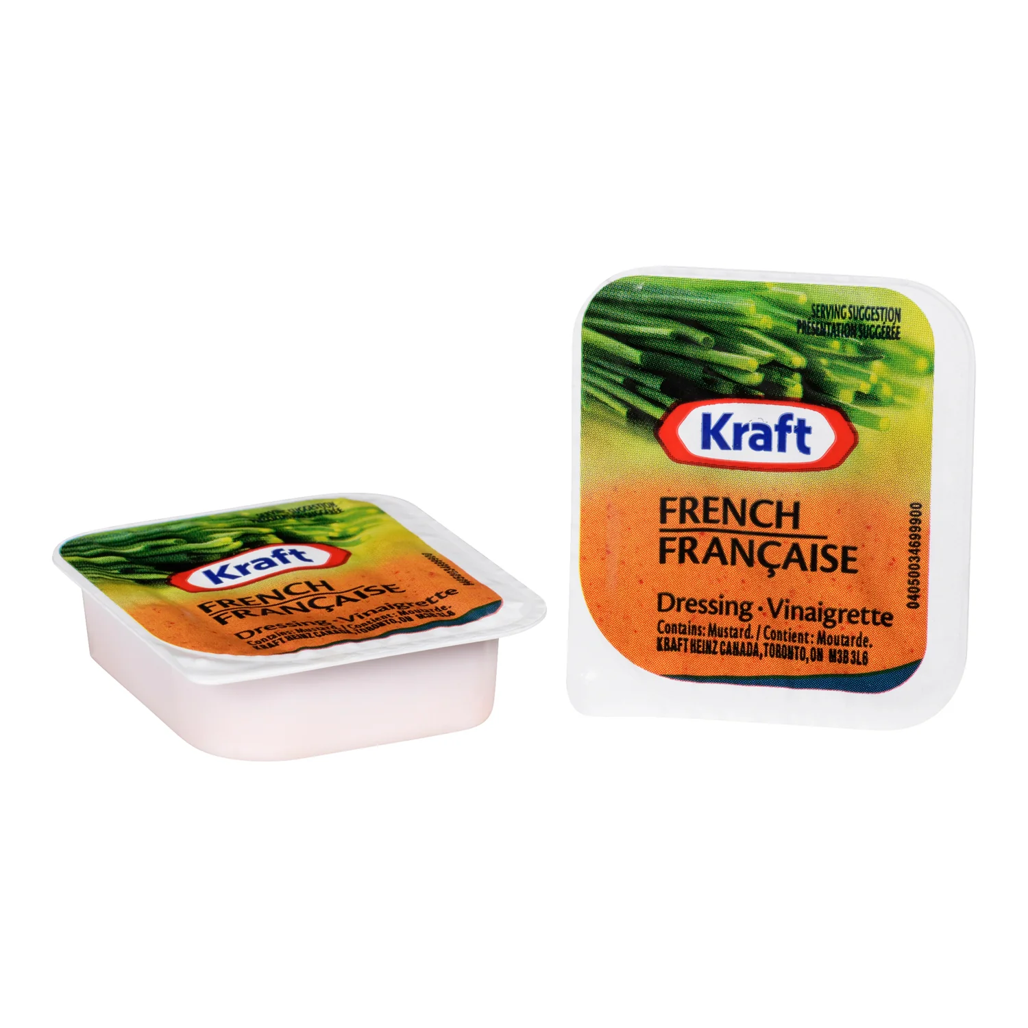 Dressing Salad French Portion - 200 x 18 mL - Kraft - Restaurant and Foodservice Ingredients - Canadian Distribution - Ships Free Within Canada on Orders Above CAD $199