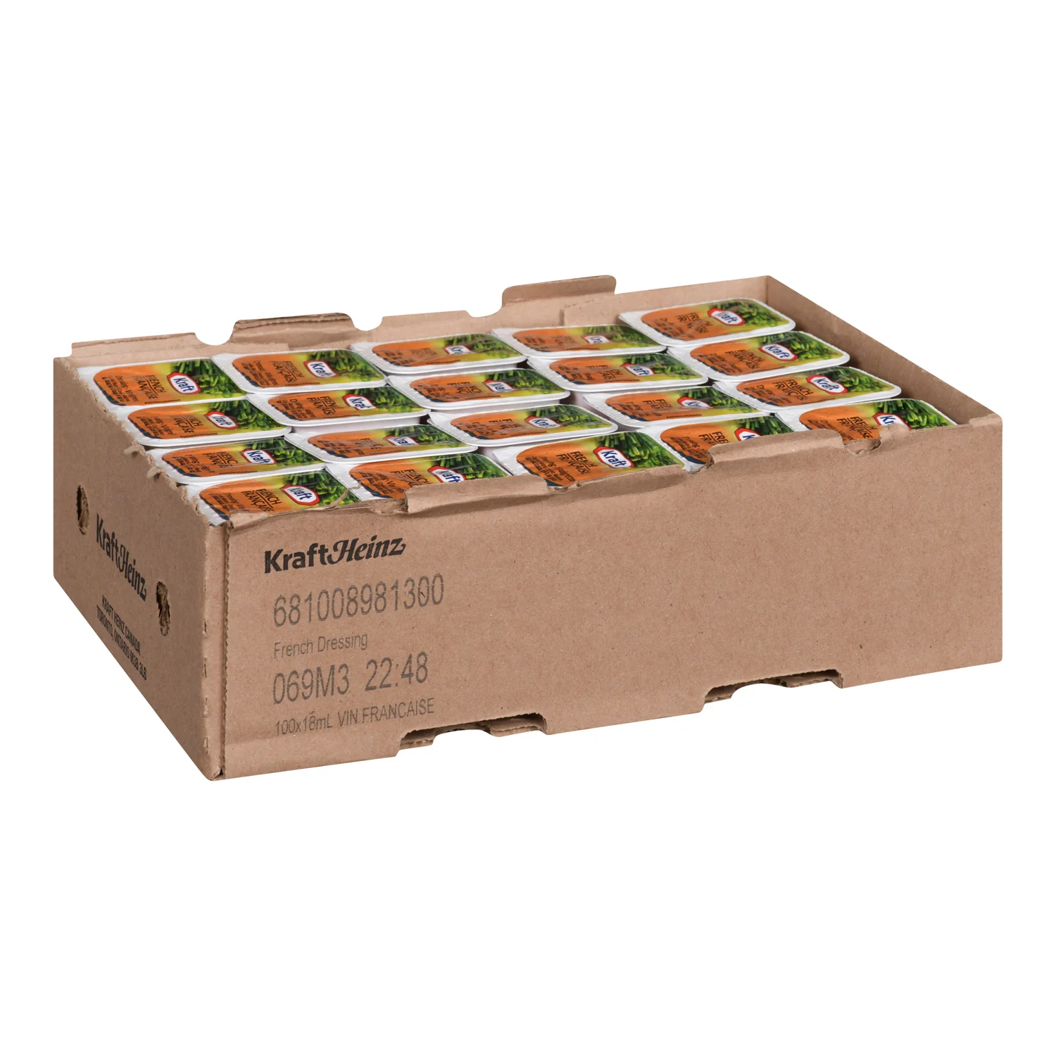 Dressing Salad French Portion - 200 x 18 mL - Kraft - Restaurant and Foodservice Ingredients - Canadian Distribution - Ships Free Within Canada on Orders Above CAD $199 - Image 3