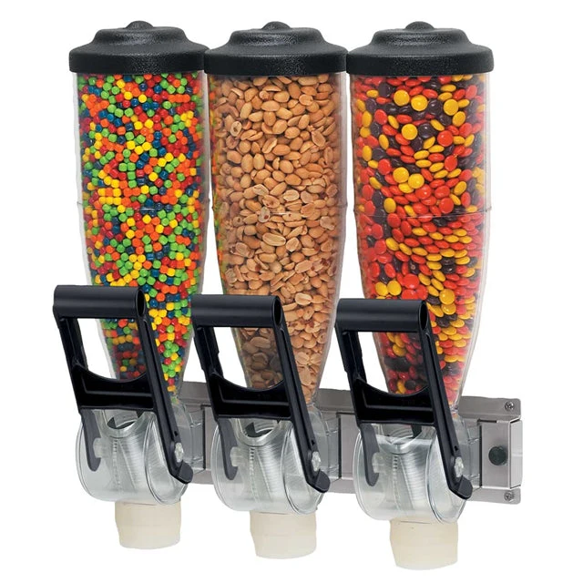 Dry Food & Candy Dispenser | Triple 2 L