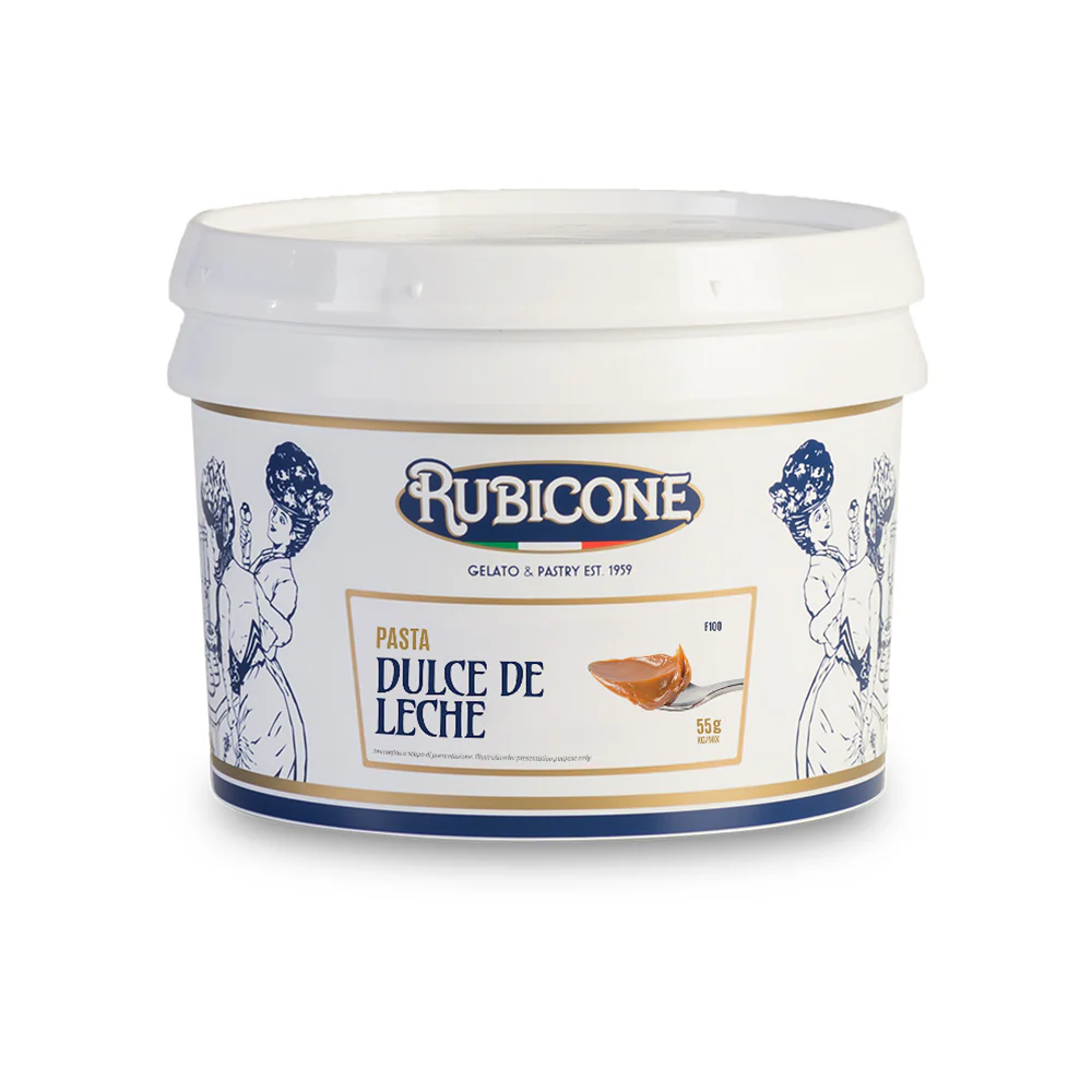 "PRE-ORDER" Dulce de Leche Paste - Classic Gelato Pastes - Case of 2 x 3 KG Buckets - Rubicone Canada - Ships Free Within Canada on Orders Above CAD $199 - Image 2