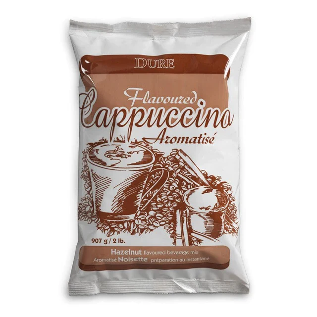 Dure Foods - Hazelnut Cappuccino Mix - 6 x 907gr. bags per case - Ships Free Within Canada on Orders Above CAD $199