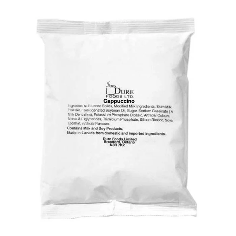 Dure Foods - Original Cappuccino Mix - 6 x 907gr. bags per case - Ships Free Within Canada on Orders Above CAD $199