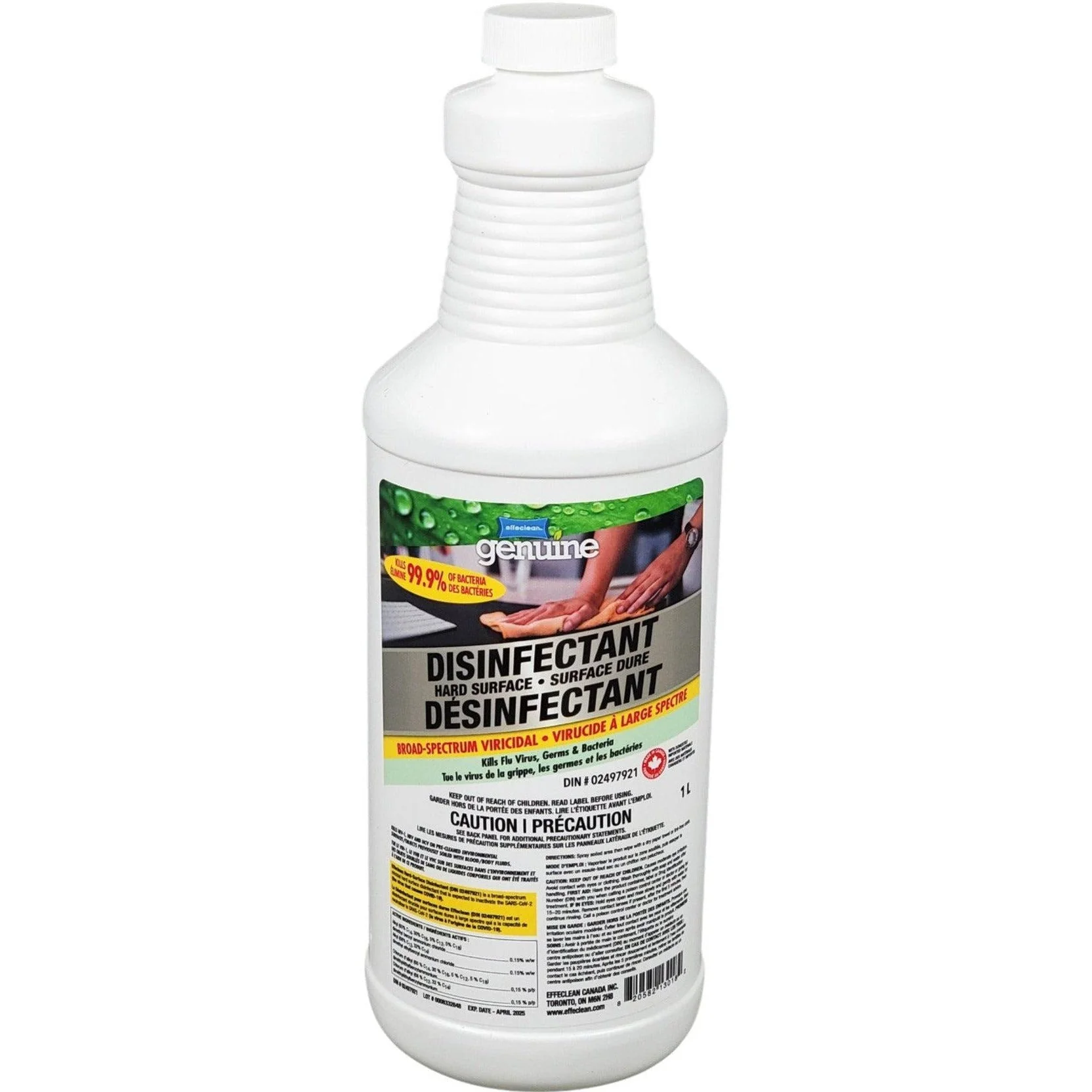 Effeclean - Hard Surface Disinfectant Combo Pack (946ml+4L) - Sold By The Case