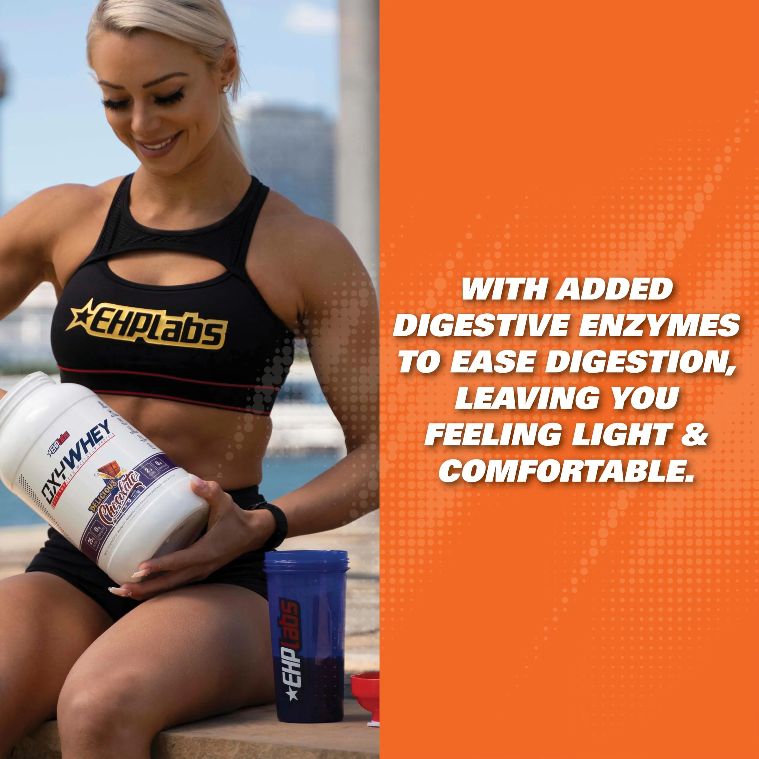 EHP Labs – OxyWhey Protein Powder – Peanut Butter Puffs – 27 Servings – 25g whey isolate - Canadian Distribution - Ships Free Within Canada on Orders Above CAD $199 - Image 6