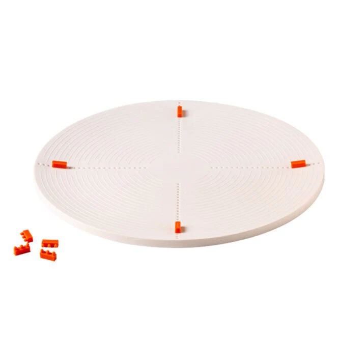 Electric Turntable with Silicone Plate, 28 cm - Canadian Distribution - Ships Free Within Canada on Orders Above CAD $199 - Image 2