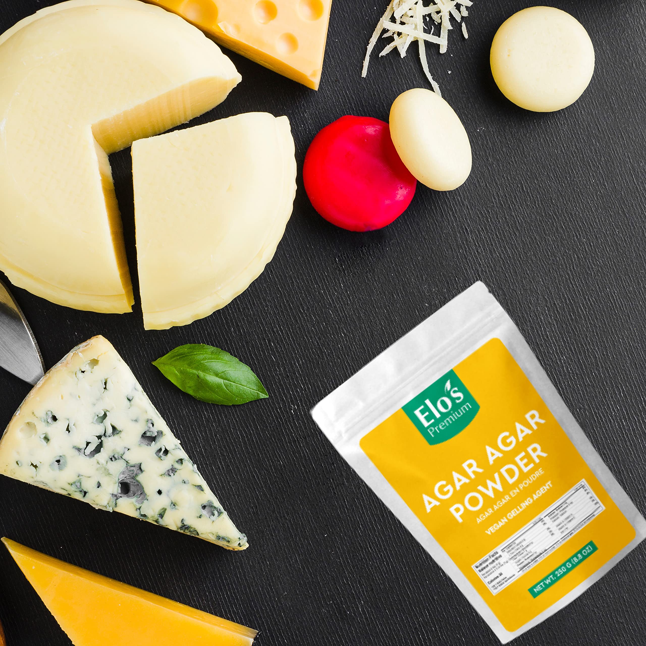 Elo’s Premium – Agar Agar Powder – Original – 250g – Vegan gelatin substitute - Canadian Distribution - Ships Free Within Canada on Orders Above CAD $199 - Image 5