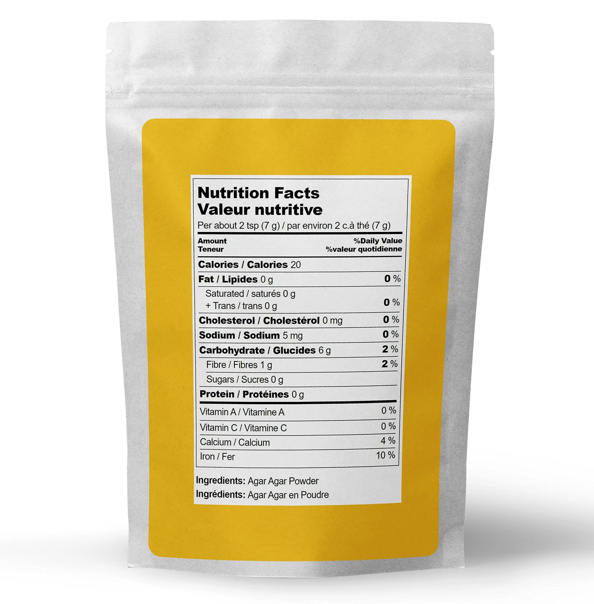 Elo’s Premium – Agar Agar Powder – Original – 250g – Vegan gelatin substitute - Canadian Distribution - Ships Free Within Canada on Orders Above CAD $199 - Image 7