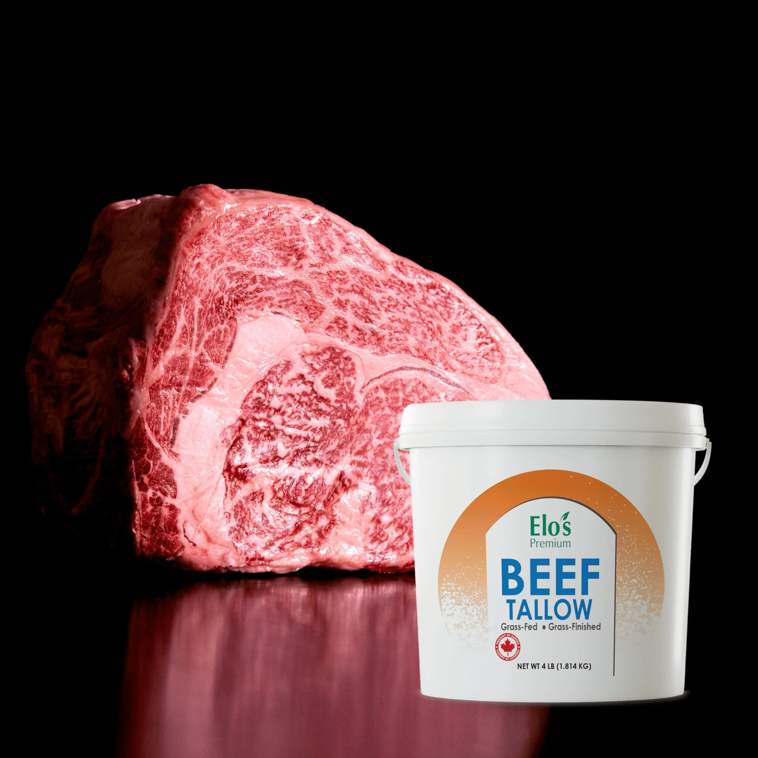 Elo's Premium – Beef Tallow – Product of Canada – 4 lb - Canadian Distribution - Ships Free Within Canada on Orders Above CAD $199 - Image 6