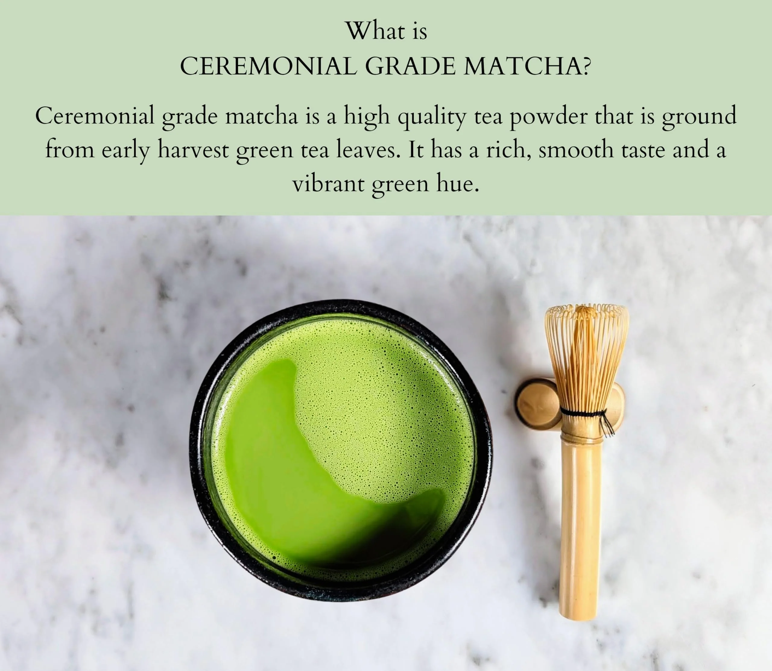 Emerald Leaf โ Ceremonial Matcha โ First Harvest โ 40g โ Unsweetened no additives - Canadian Distribution - Ships Free Within Canada on Orders Above CAD $199 - Image 4