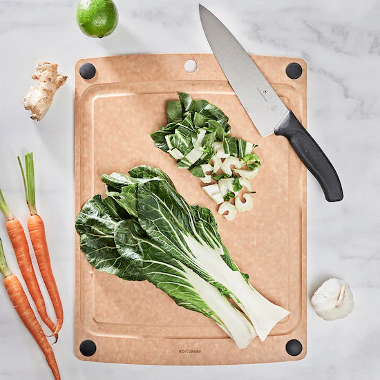 EPICUREAN All In One Series Cutting Board, 17.5" x 13", Natural - Canadian Distribution - Image 2