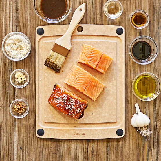 EPICUREAN All In One Series Cutting Board, 17.5" x 13", Natural - Canadian Distribution - Image 3