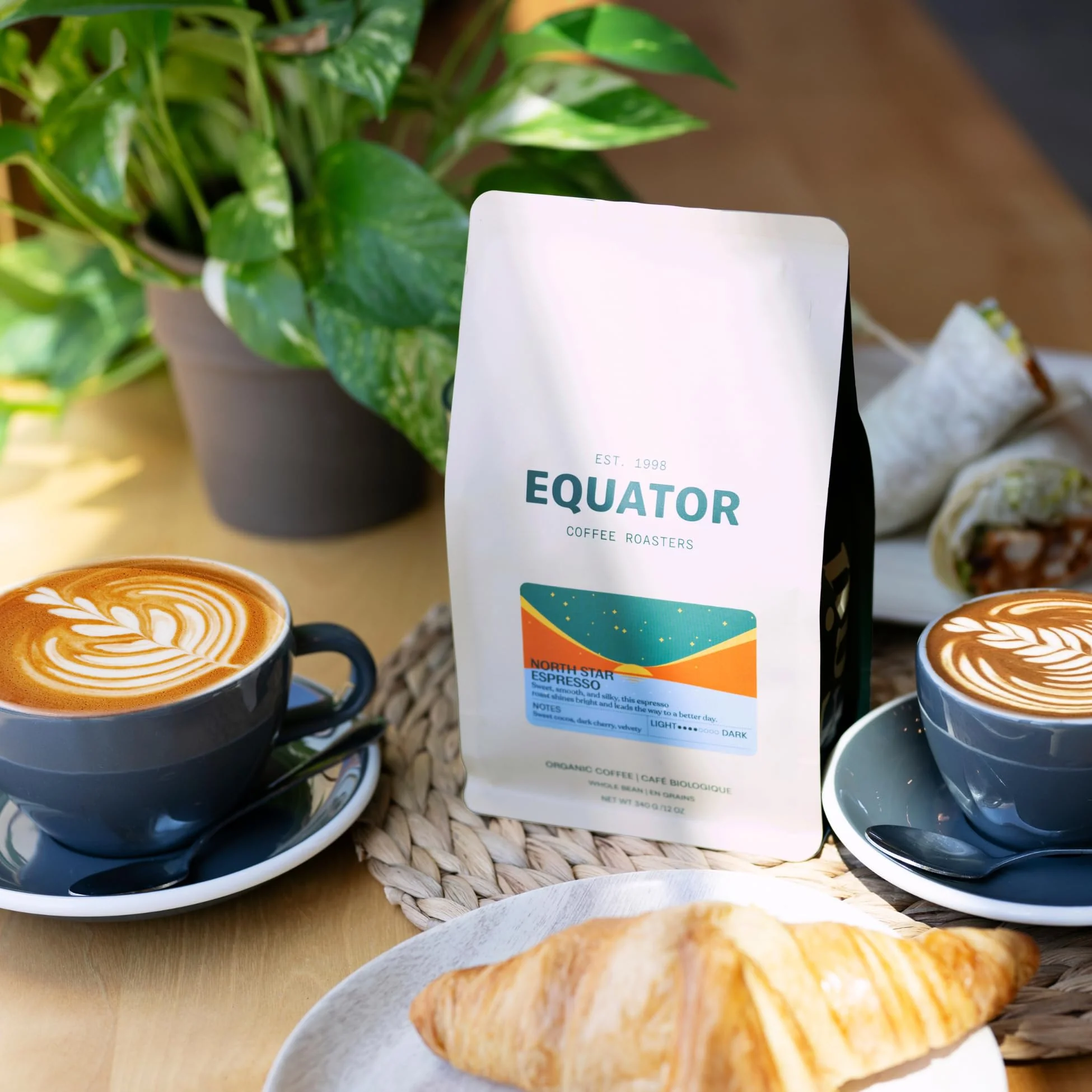 Equator Coffee Roasters – North Star Espresso Blend – Cocoa and Dark Cherry – 12oz – Organic - Canadian Distribution - Ships Free Within Canada on Orders Above CAD $199 - Image 8