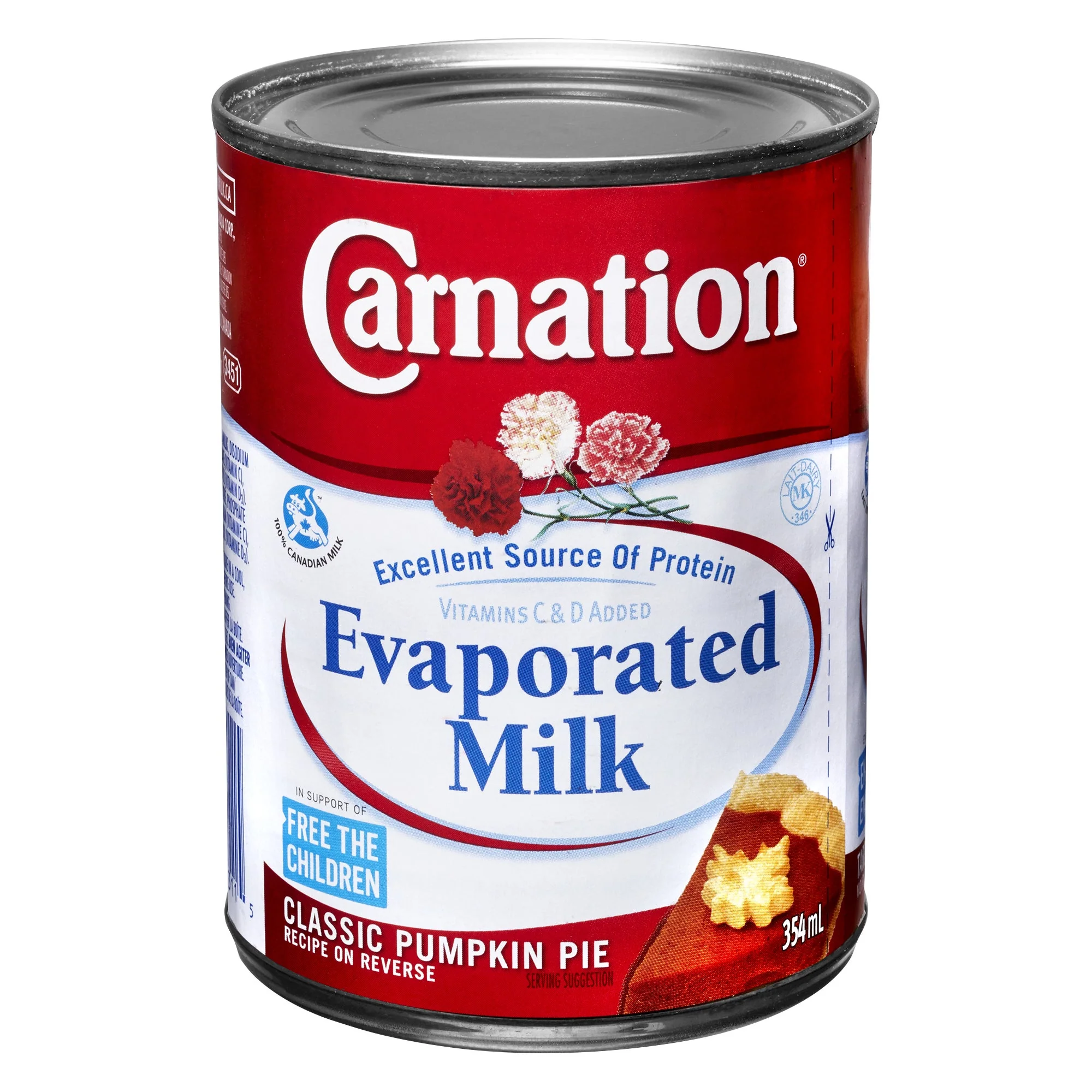 Evaporated Milk - 4 Cases x 6 Cans x 354 mL - Carnation - Canadian Distribution - Ships Free Within Canada on Orders Above CAD $199 - Image 2