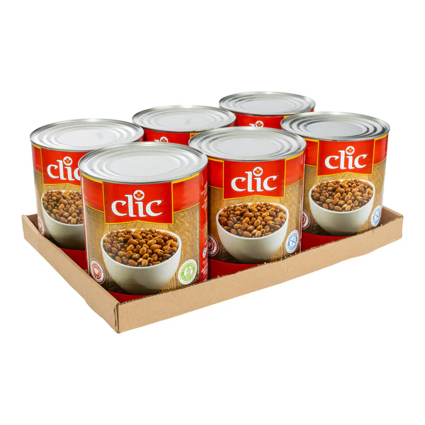 Faba Beans - 4 Cases x 6 Cans x 2.84 L - Clic - Canadian Distribution - Ships Free Within Canada on Orders Above CAD $199
