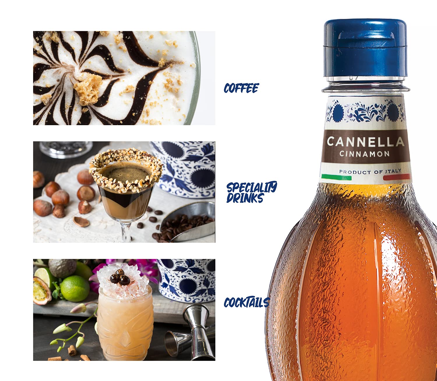 Fabbri – Flavoring Syrup – Cinnamon – 1L – Ships Free Within Canada on Orders Above CAD $199 - Image 2