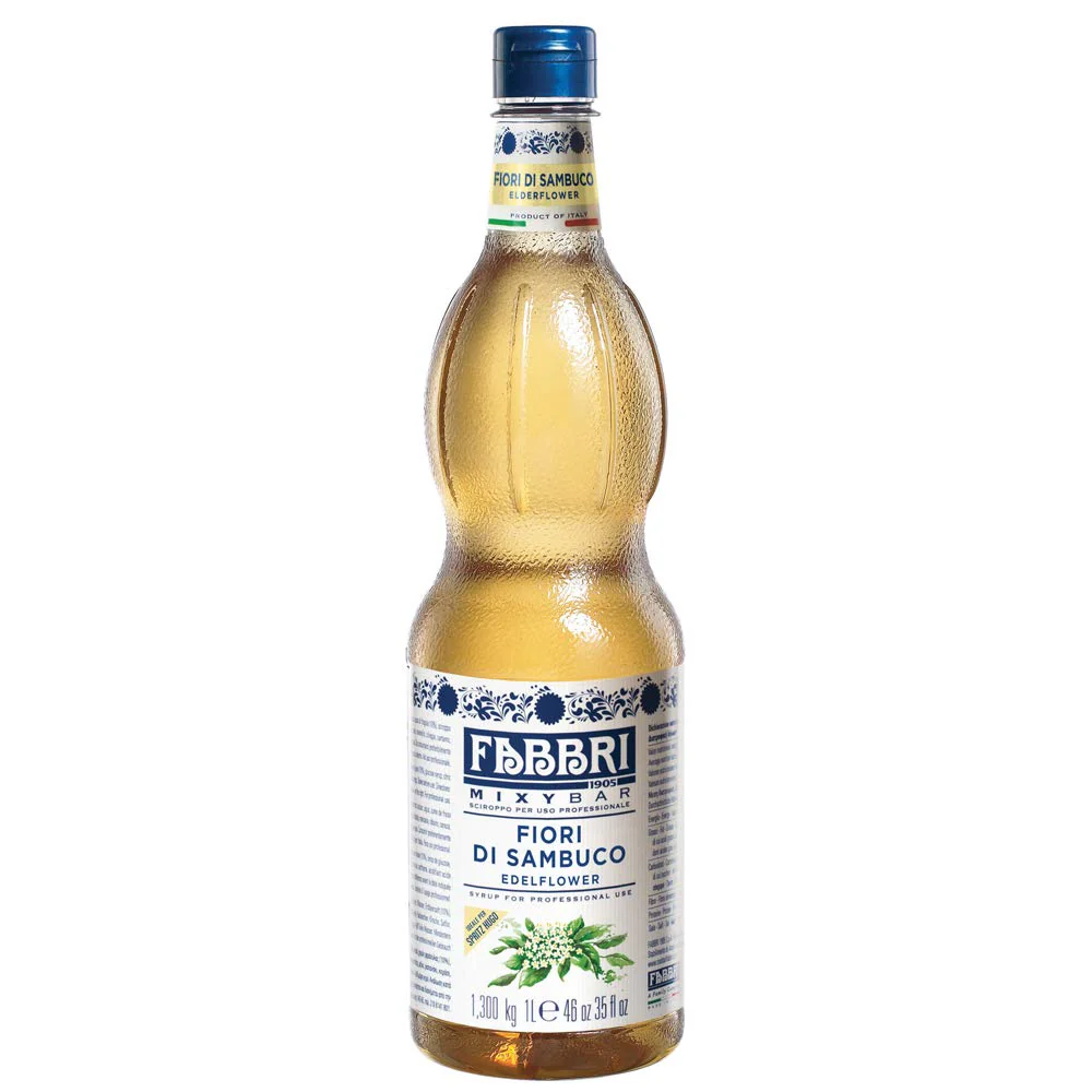 Fabbri – Flavoring Syrup – Elderflower – 1L – Ships Free Within Canada on Orders Above CAD $199