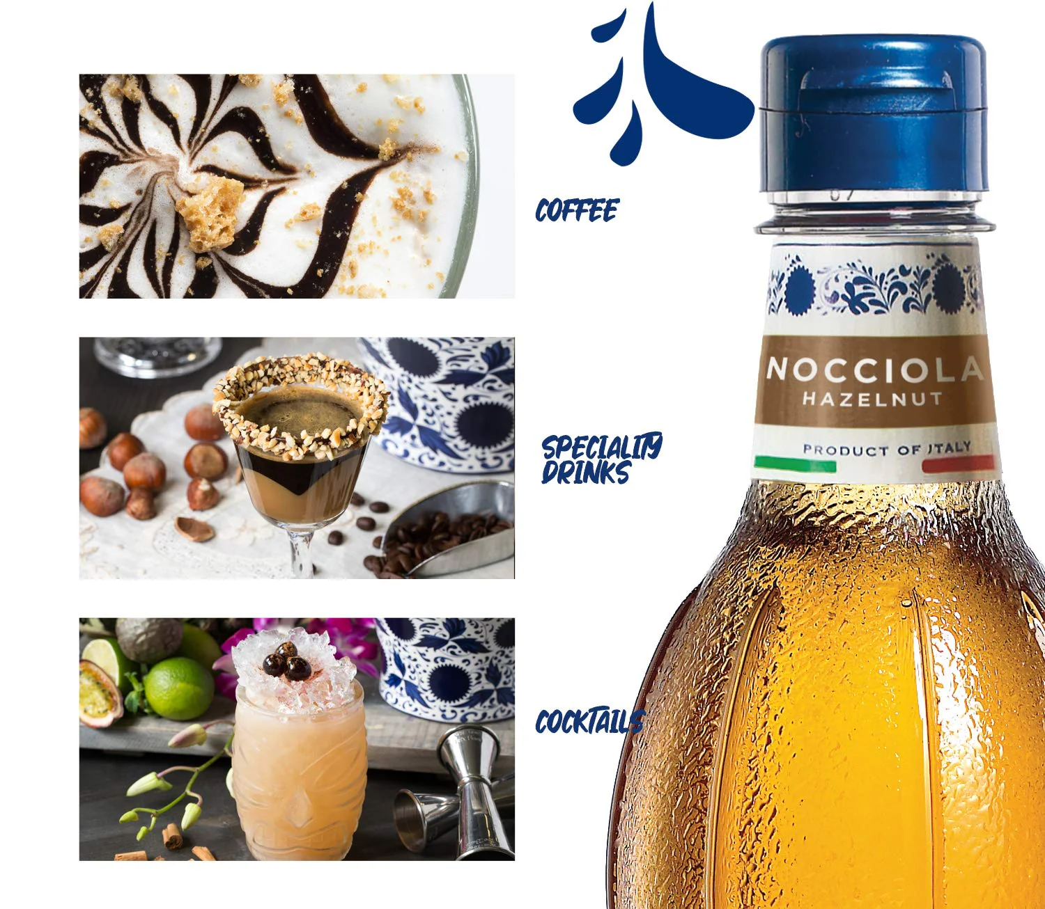 Fabbri – Flavoring Syrup – Hazelnut – 1L – Ships Free Within Canada on Orders Above CAD $199 - Image 2