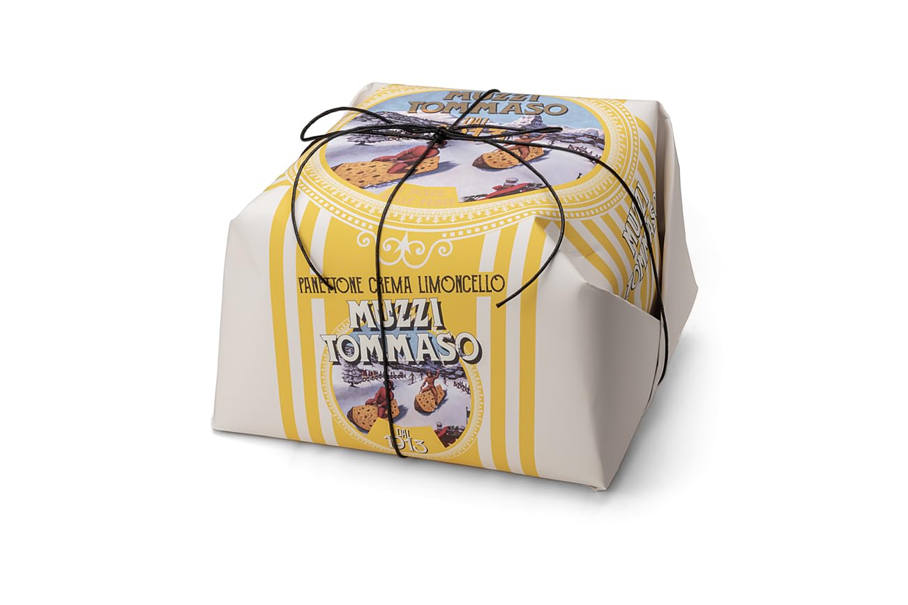 Fabbri β Tommaso Muzzi β Panettone β Limoncello β 450g - Canadian Distribution - Ships Free Within Canada on Orders Above CAD $199
