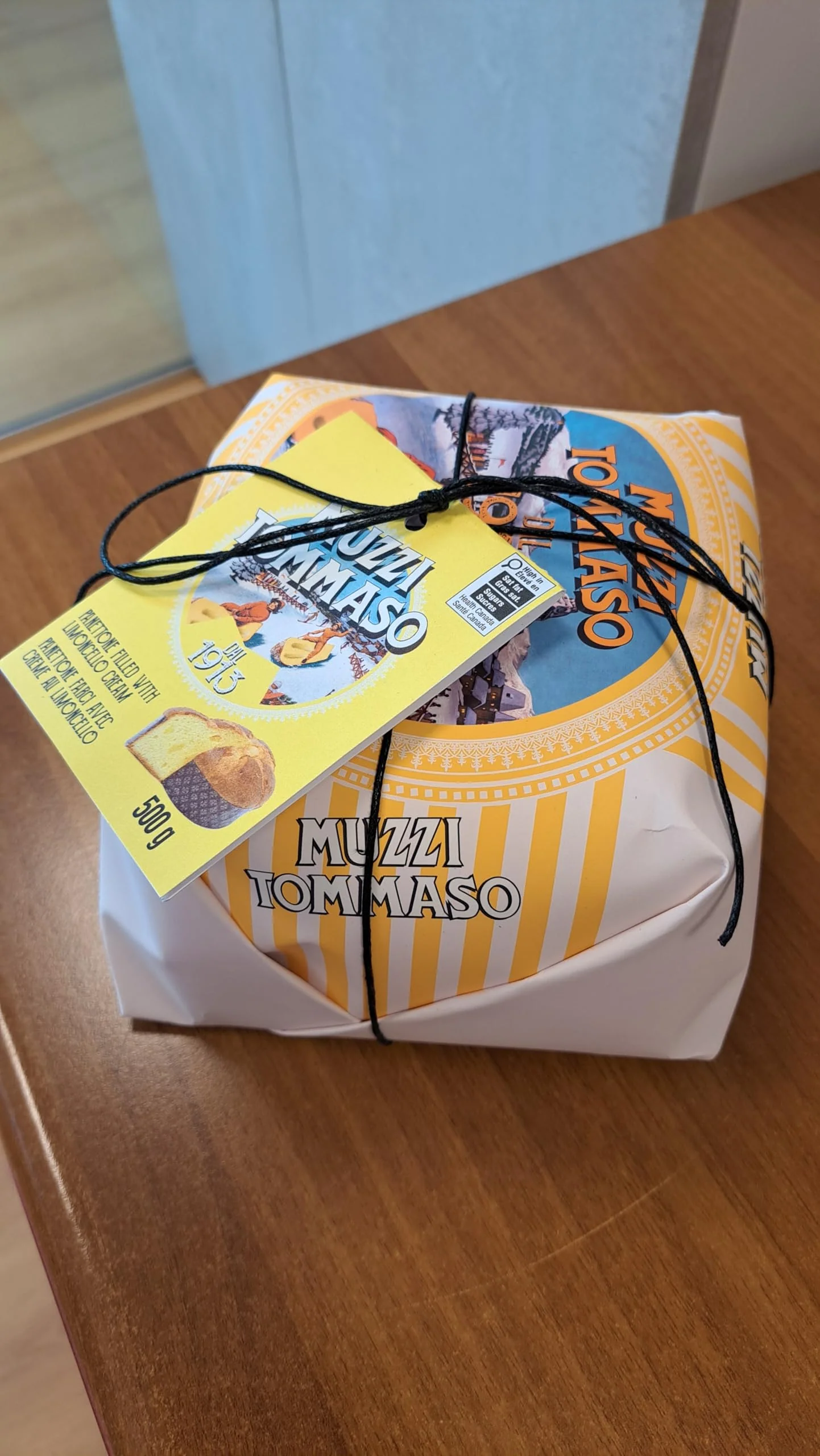 Fabbri β Tommaso Muzzi β Panettone β Limoncello β 450g - Canadian Distribution - Ships Free Within Canada on Orders Above CAD $199 - Image 3