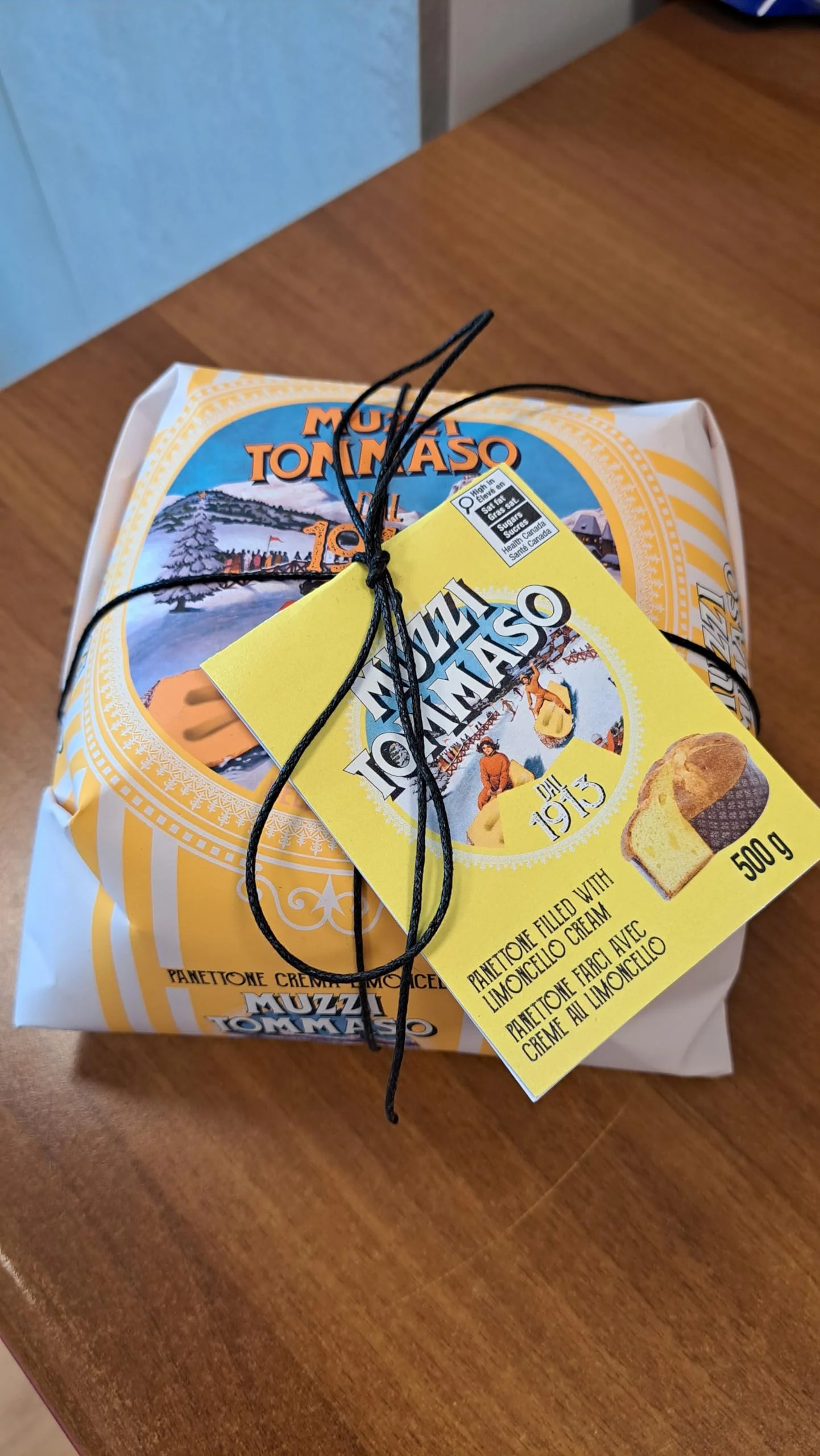 Fabbri β Tommaso Muzzi β Panettone β Limoncello β 450g - Canadian Distribution - Ships Free Within Canada on Orders Above CAD $199 - Image 4