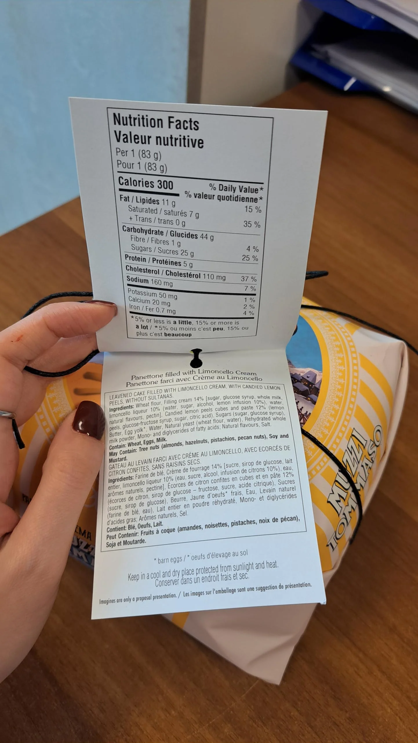 Fabbri β Tommaso Muzzi β Panettone β Limoncello β 450g - Canadian Distribution - Ships Free Within Canada on Orders Above CAD $199 - Image 6