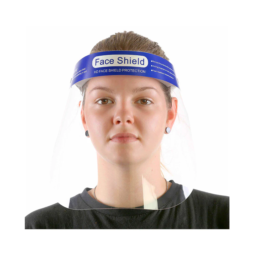 Face Shield Anti-Fog - Sold By The Case