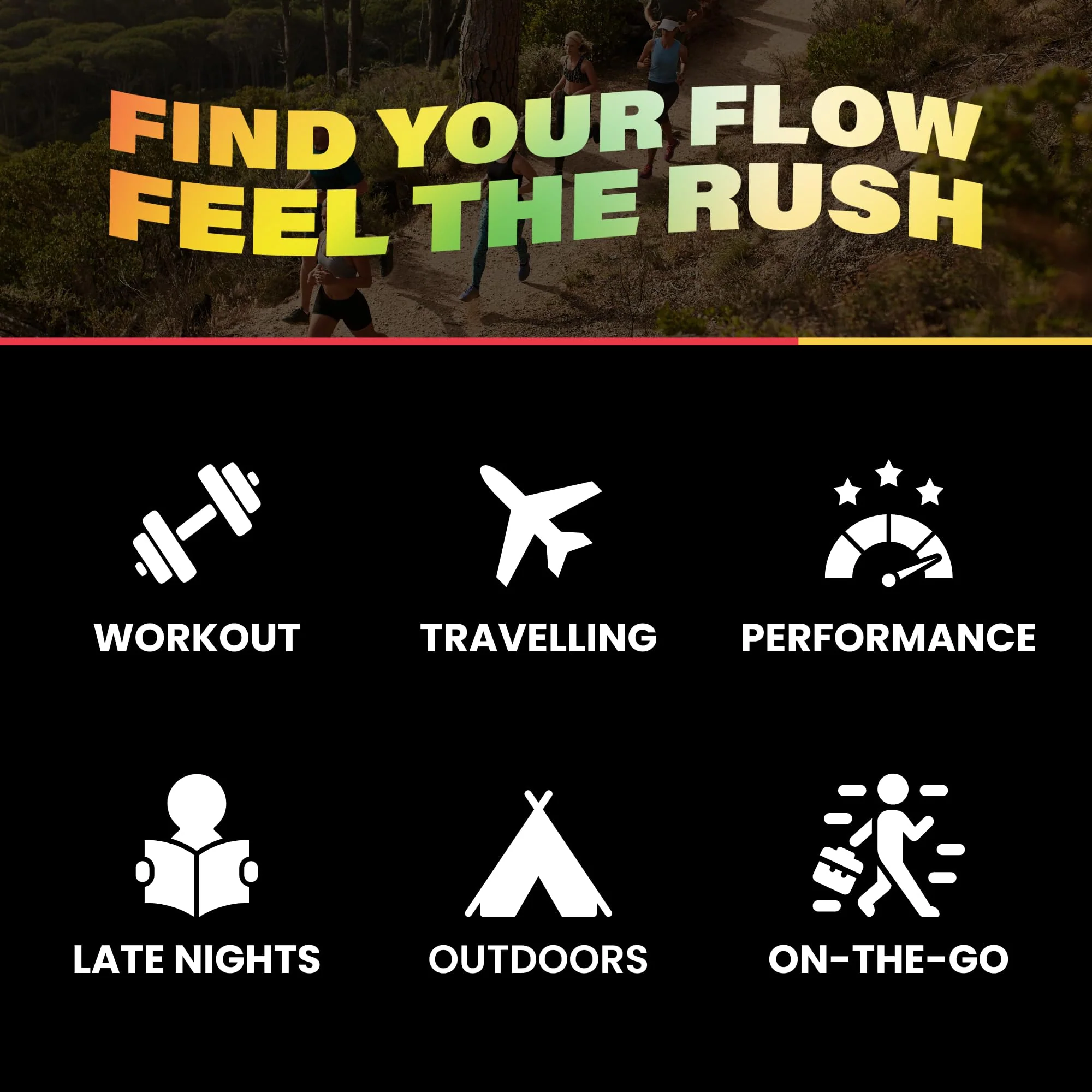 FloRush – Energy Drink Hydration Powder – Variety Pack – 48 Sachets - Canadian Distribution - Ships Free Within Canada on Orders Above CAD $199 - Image 2