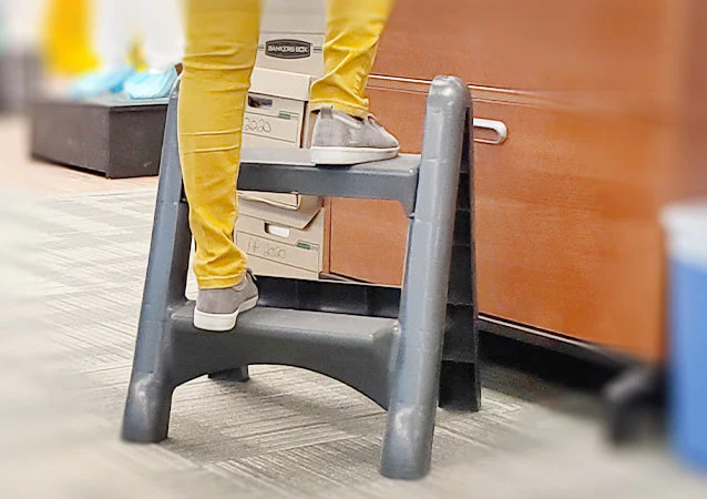 Folding Step Stool - Sold By The Case - Image 4