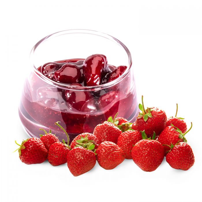 PreGel - Fragolissima Arabeschi (Whole Strawberries) Variegate (2 x 3kg Case) - Canadian Distribution - Ships Free Within Canada on Orders Above CAD $199 - Image 2