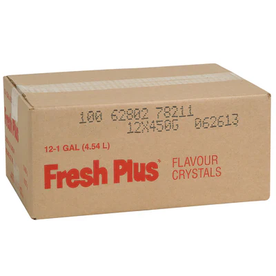 Fresh Plus Peach Drink Crystals - Drink and Slush Mix - Lynch - Case ( 12 x 450 grams) - Ships Free Within Canada on Orders Above CAD $199 - Image 2