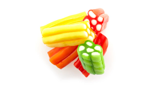 Fruit Pistons Candy (Assorted Flavors) - 26.5 LB Box - Premium Candies & Gummies - Ships Free Within Canada on Orders Above CAD $199