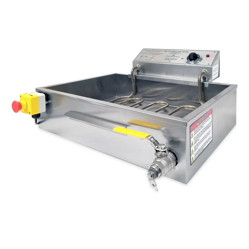 FW-12 Fryer with Drain (Hydro approved)  - Gold Medal - Made in the USA - Image 4
