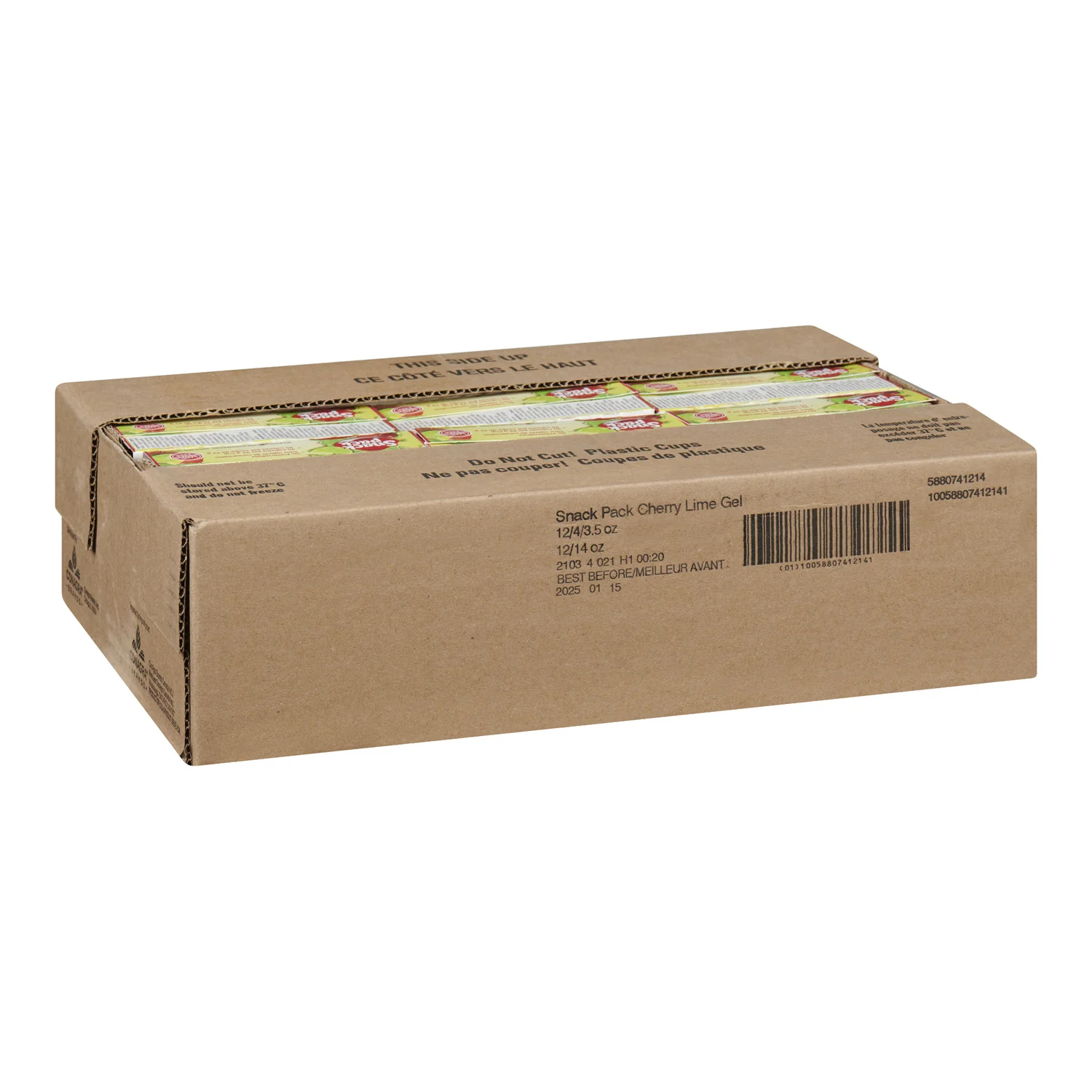 Gelatin Cherry Lemon Lime Gels - 48 x 99 g - Hunt Wesson - Baking Mixes and Ingredients - Canadian Distribution - Ships Free Within Canada on Orders Above CAD $199 - Image 3