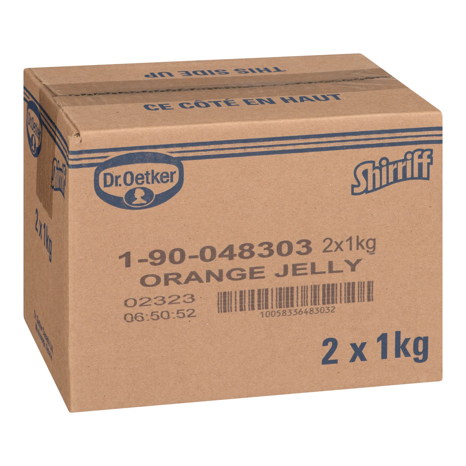 Gelatin Orange Powder - 2 x 1 kg - Shirriff - Baking Mixes and Ingredients - Canadian Distribution - Ships Free Within Canada on Orders Above CAD $199 - Image 3