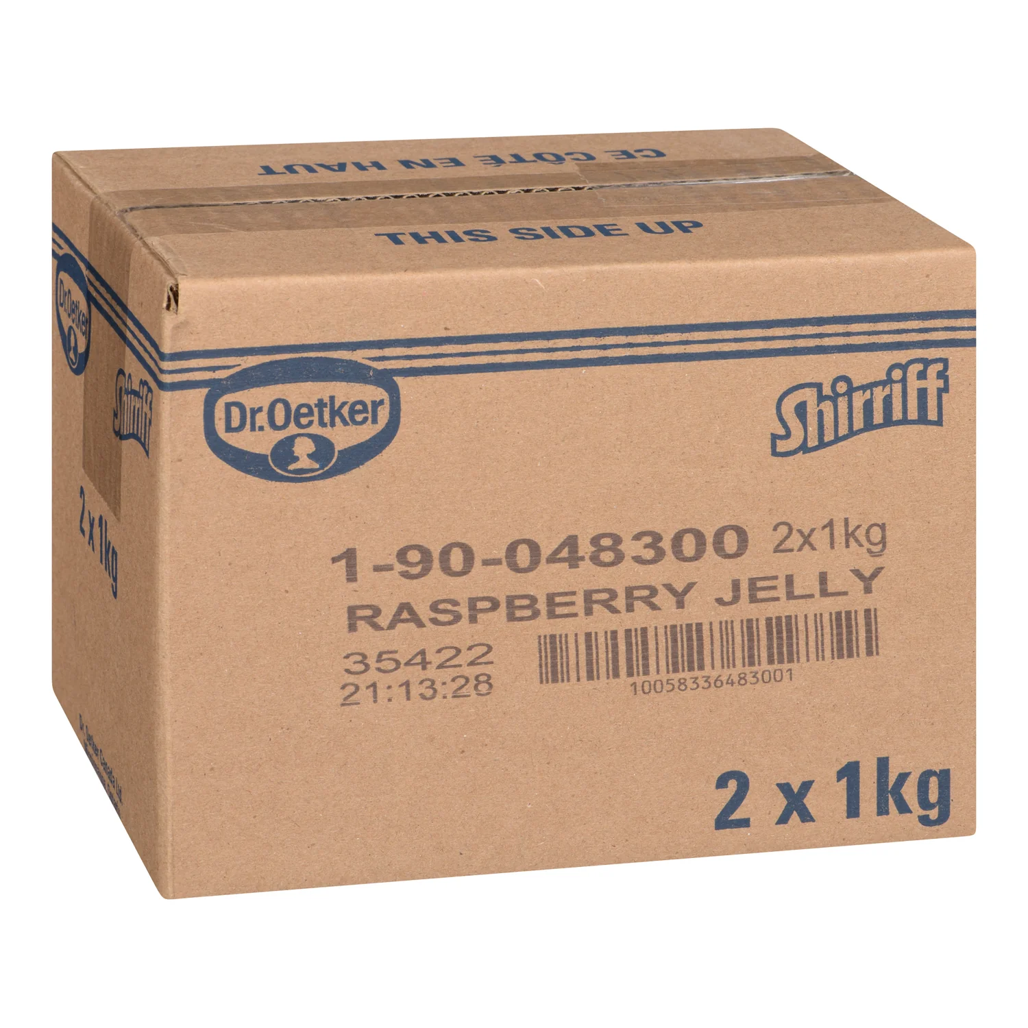 Gelatin Raspberry Powder - 2 x 1 kg - Shirriff - Baking Mixes and Ingredients - Canadian Distribution - Ships Free Within Canada on Orders Above CAD $199 - Image 2