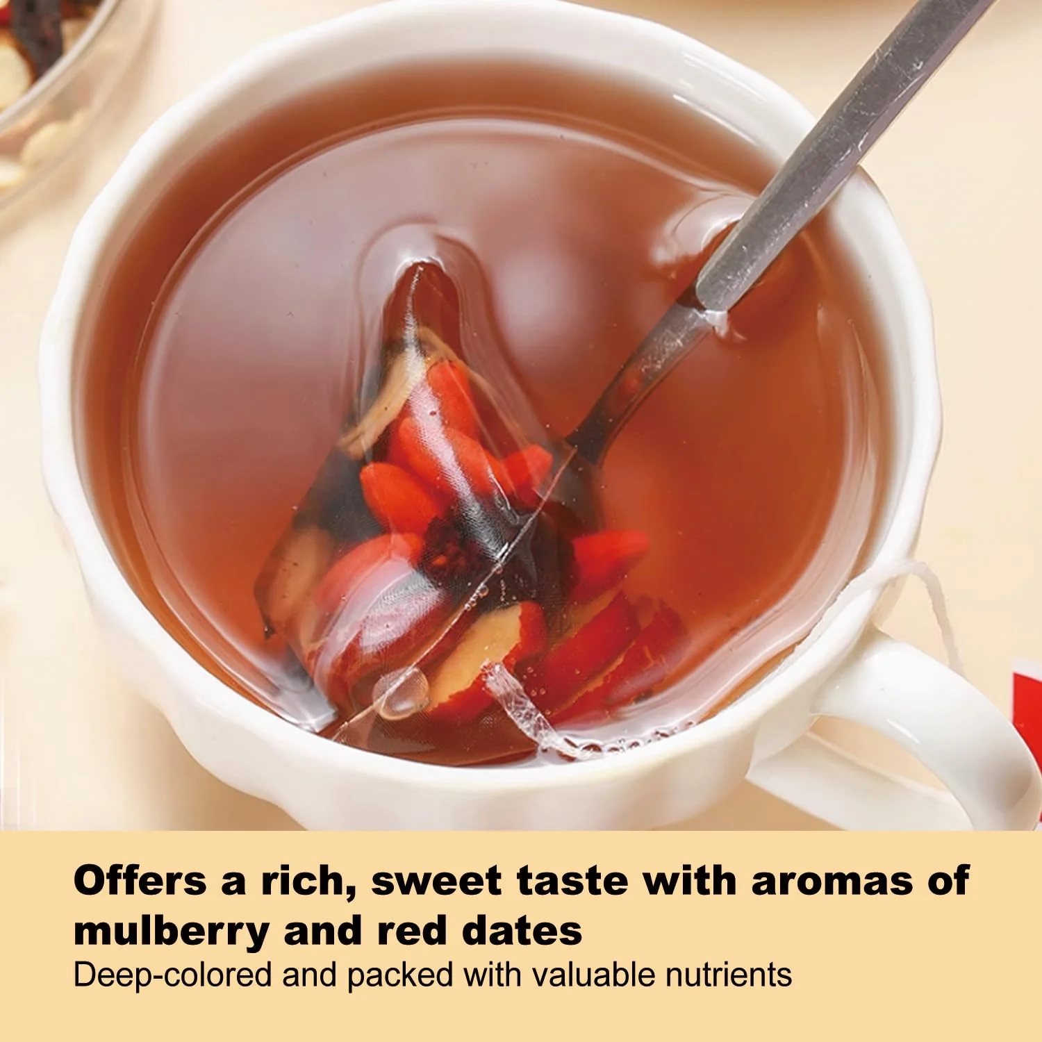 Ginseng Five Treasures โ Kidney Tea โ Herbal Detox Tea โ 2 Pack (50 pcs) - Canadian Distribution - Ships Free Within Canada on Orders Above CAD $199 - Image 4