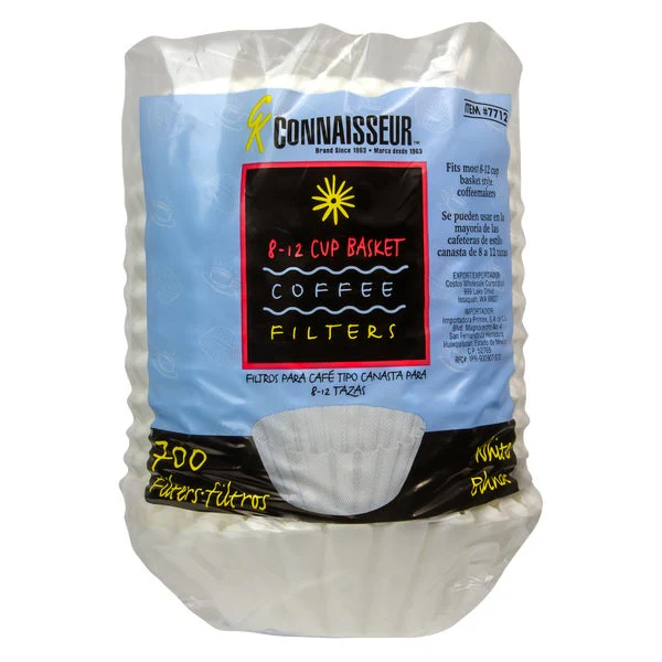 GK Connaisseur 8-to-12-cup Basket Coffee Filters - Pack of 700  - Disposables, Restaurant Packaging and Take-Out Supplies - Canadian Distribution - Ships Free Within Canada on Orders Above CAD $199