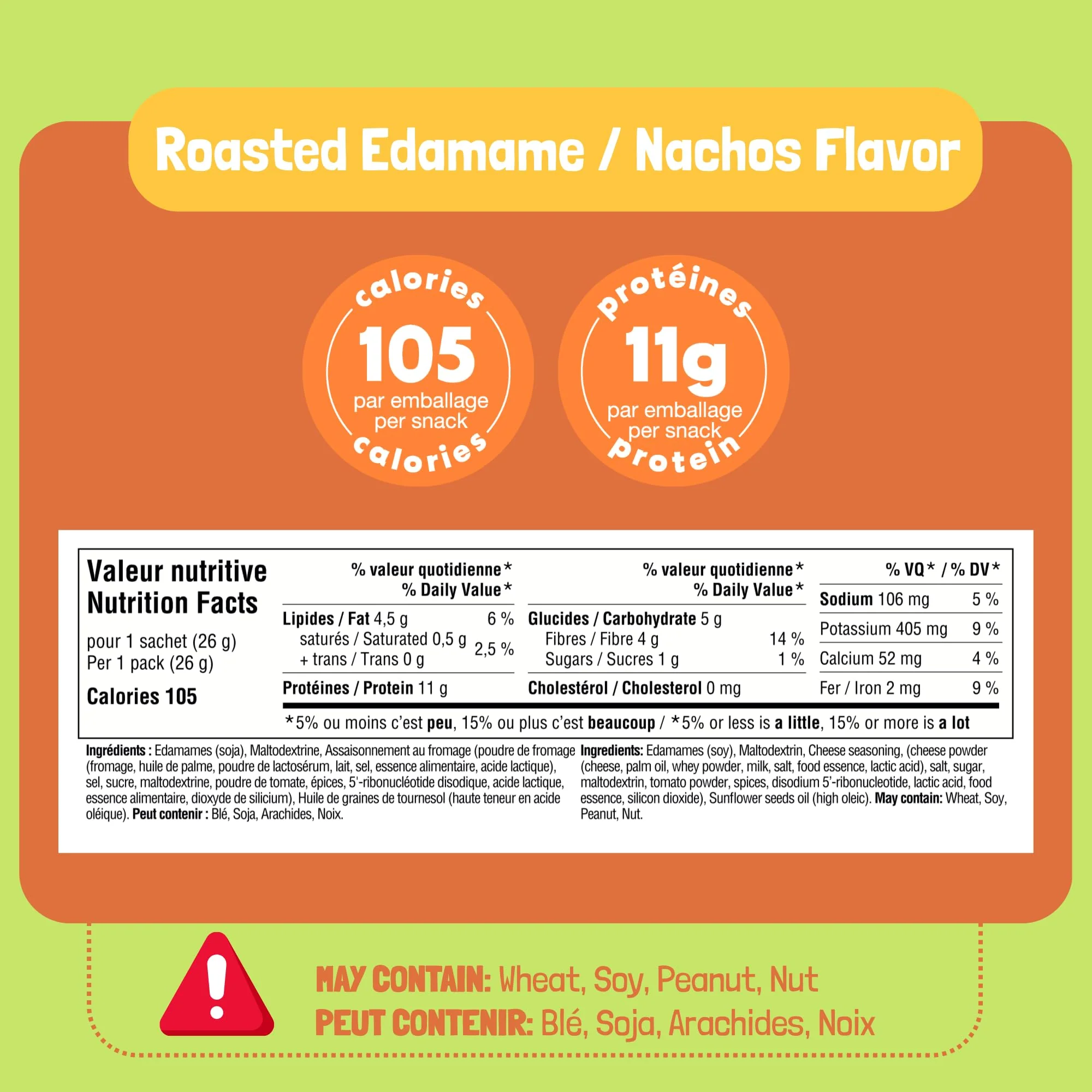 GoBeanz โ Crunchy Roasted Edamame โ Tasty Nachos โ 20 Packs - Canadian Distribution - Ships Free Within Canada on Orders Above CAD $199 - Image 7