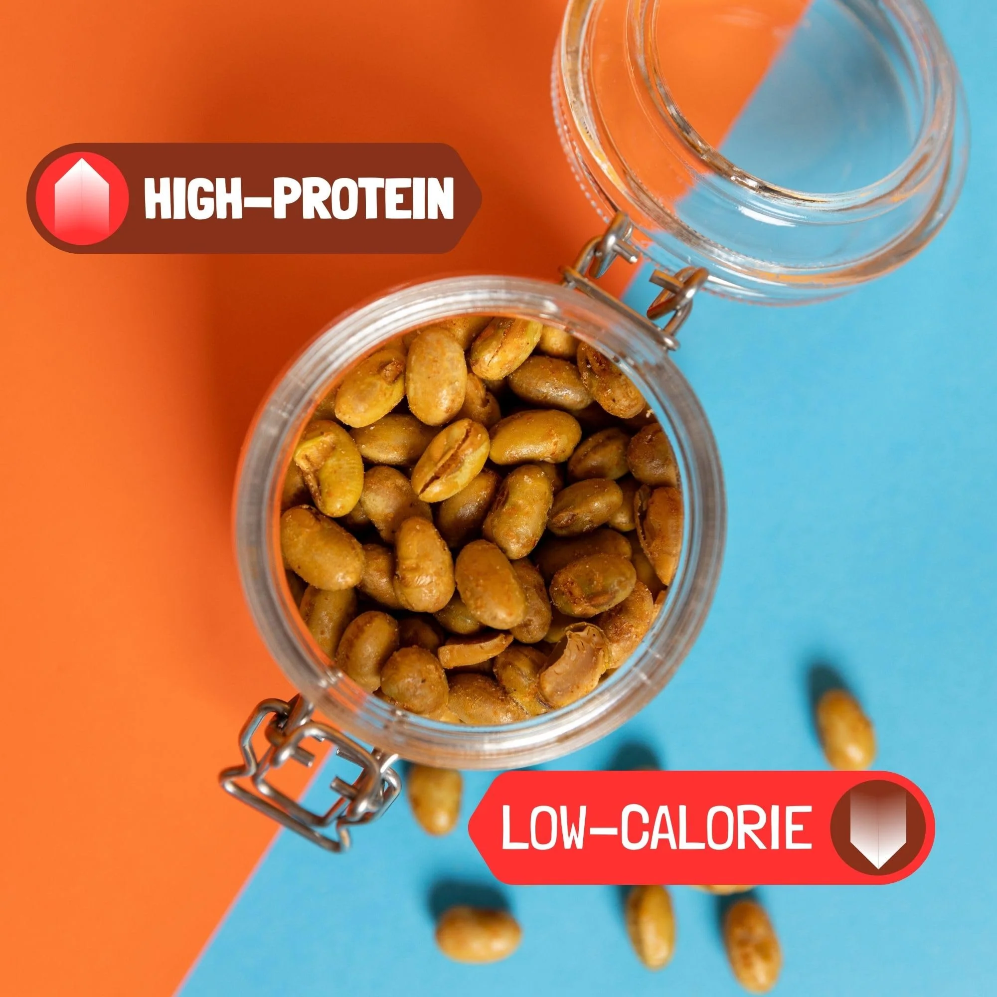 GoBeanz โ Roasted Edamame โ Sriracha โ High-Protein Snack โ 20 Packs - Canadian Distribution - Ships Free Within Canada on Orders Above CAD $199 - Image 2