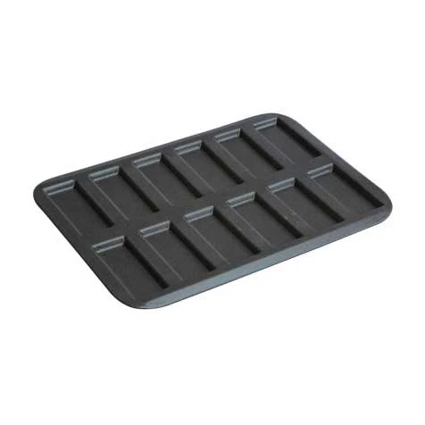 GOBEL Non-Stick Mini Financier Mould, 12 Cavities, 292 x 200 mm - Canadian Distribution - Ships Free Within Canada on Orders Above CAD $199