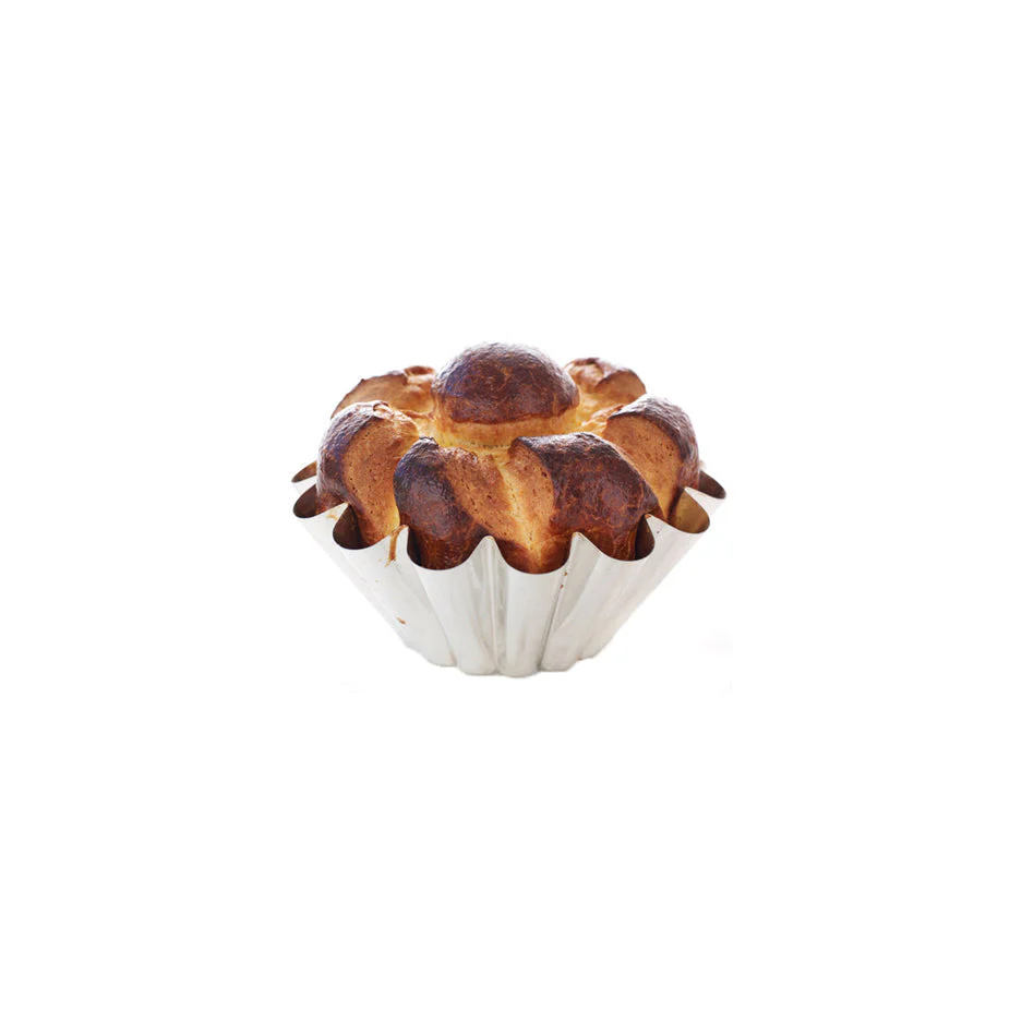 GOBEL Small Brioche Mould with Fluted Edge, 2.4" x 0.9" - Pack of 12 - Canadian Distribution - Image 2